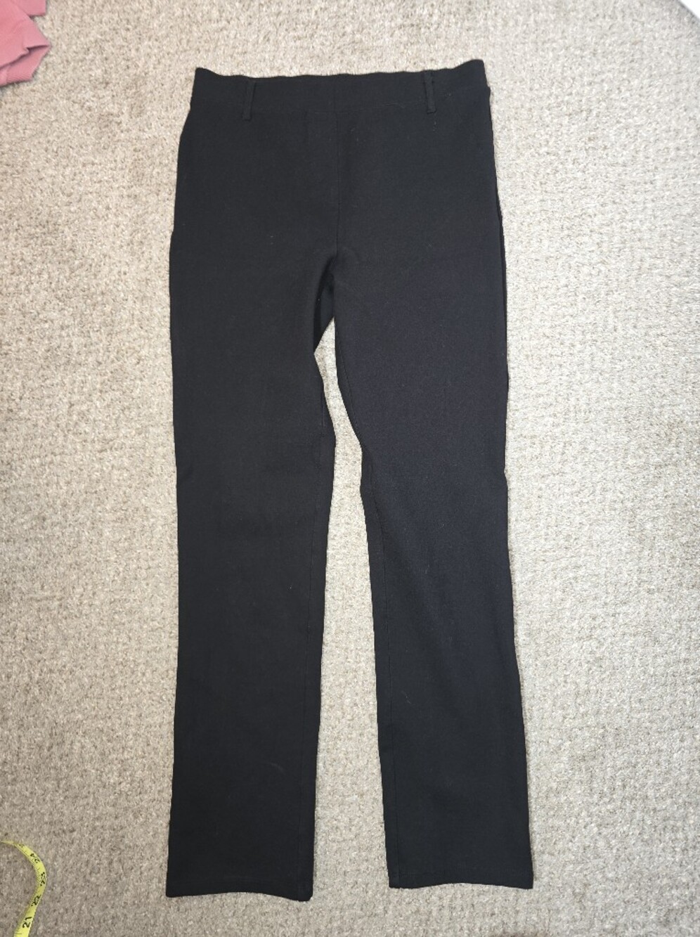 Quince Black Stretch Pants - Slim Fit Size Medium